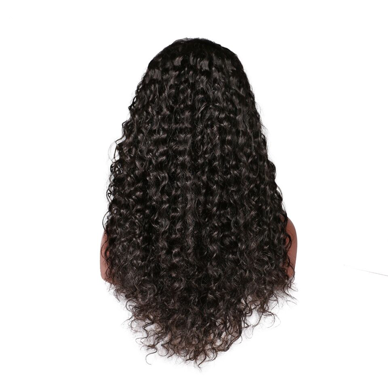 Black Curly Lace Front 100% Human Virgin hair