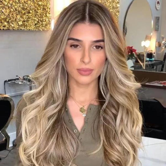 Comfortable Body Wavy Blonde Wigs