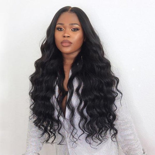 Black Popular Style Natural Wig