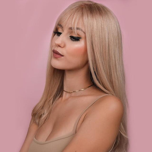 Natural Hairline Blonde Wigs