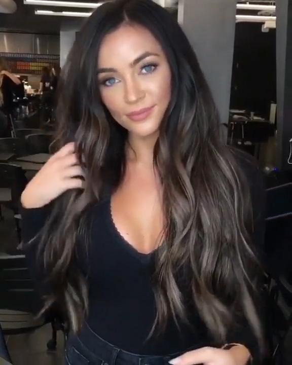 Sexy | Black to Browm Long Wig