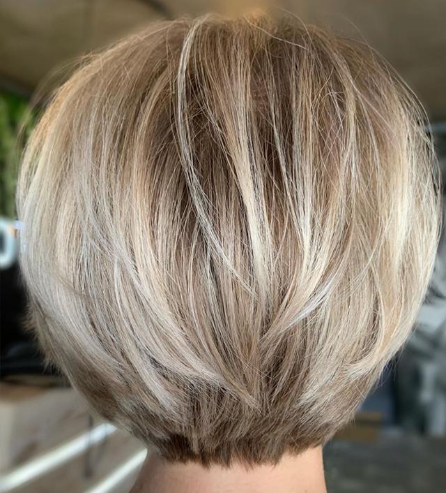 Natural Short Blonde BOB Wig For Women