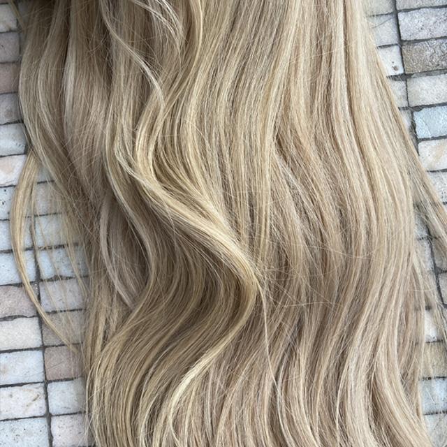 Natural Blonde Handmade Wigs