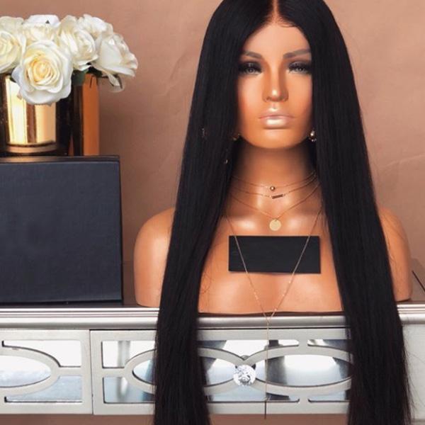 Glamorous natural straight wig